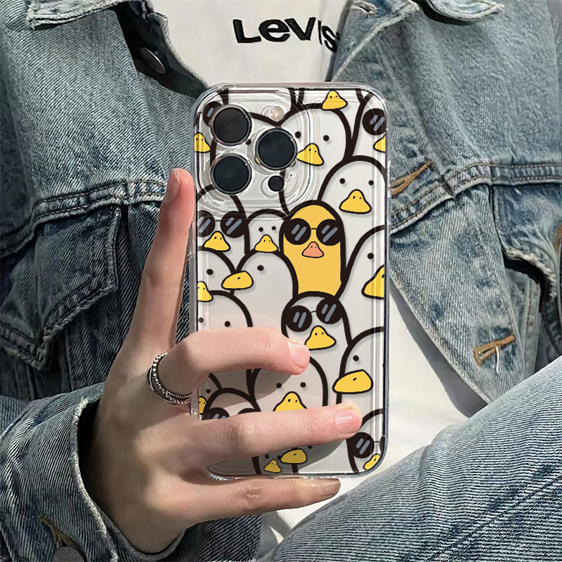 Apple Iphone 15 - Étui canard de dessin animé mignon