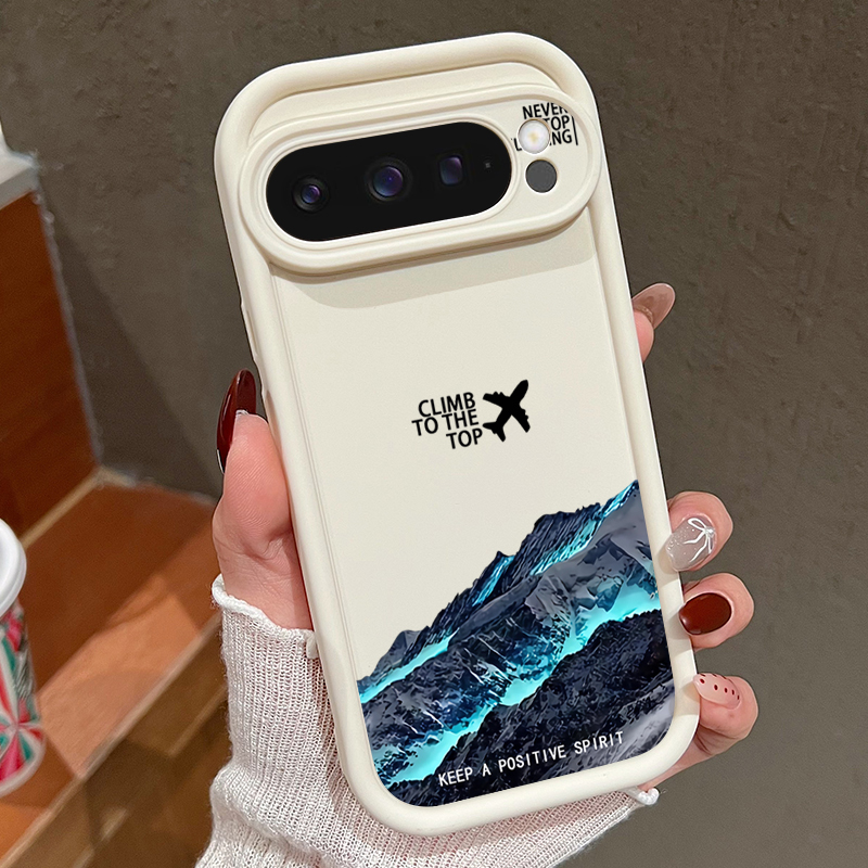 Google Pixel 9 - Coque de téléphone à motif d'avion