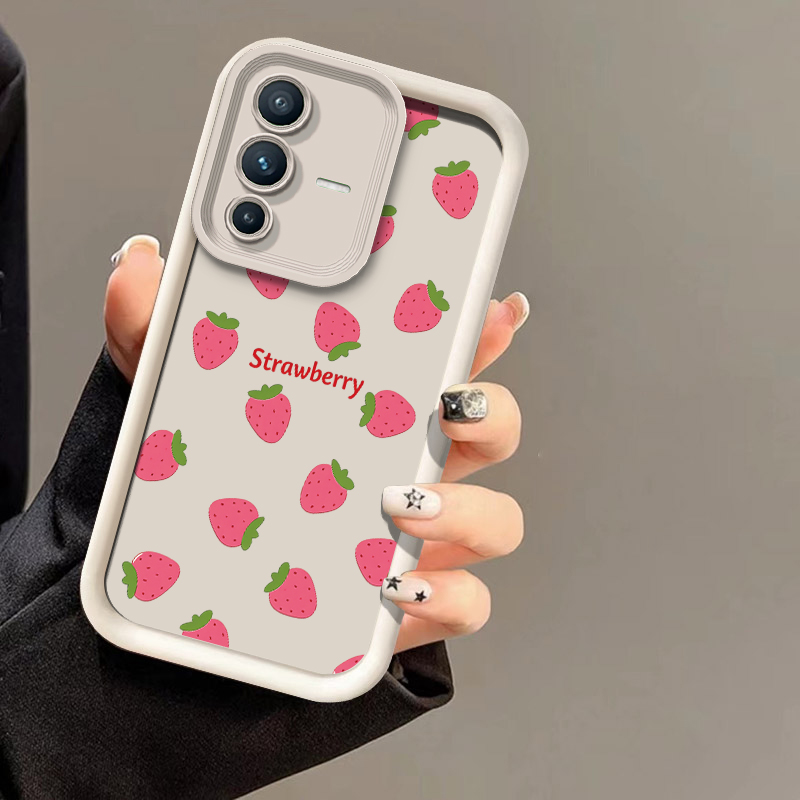 Vivo V40 - Coque de téléphone en Silicone pour