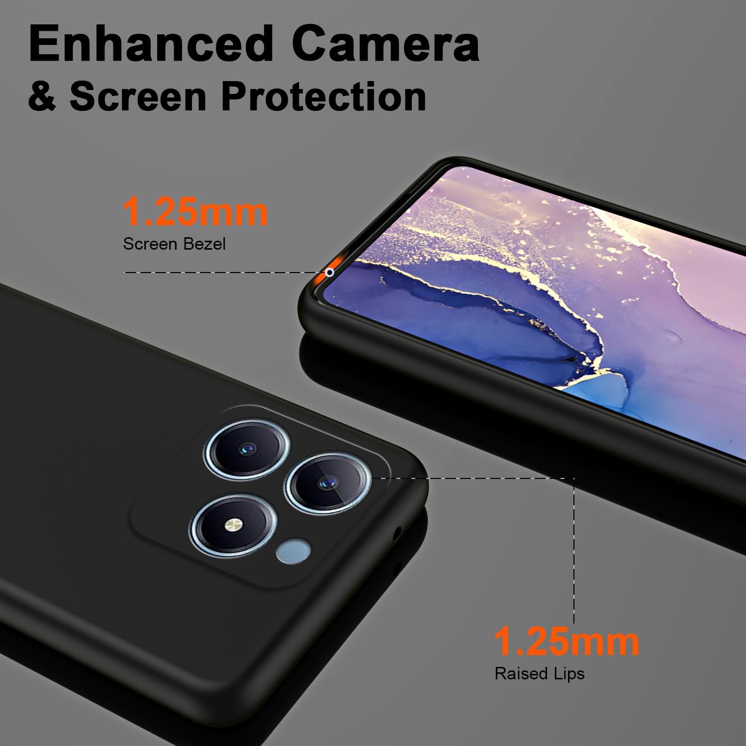 Coque en Silicone liquide Flex - Realme Note 50 avis et prix