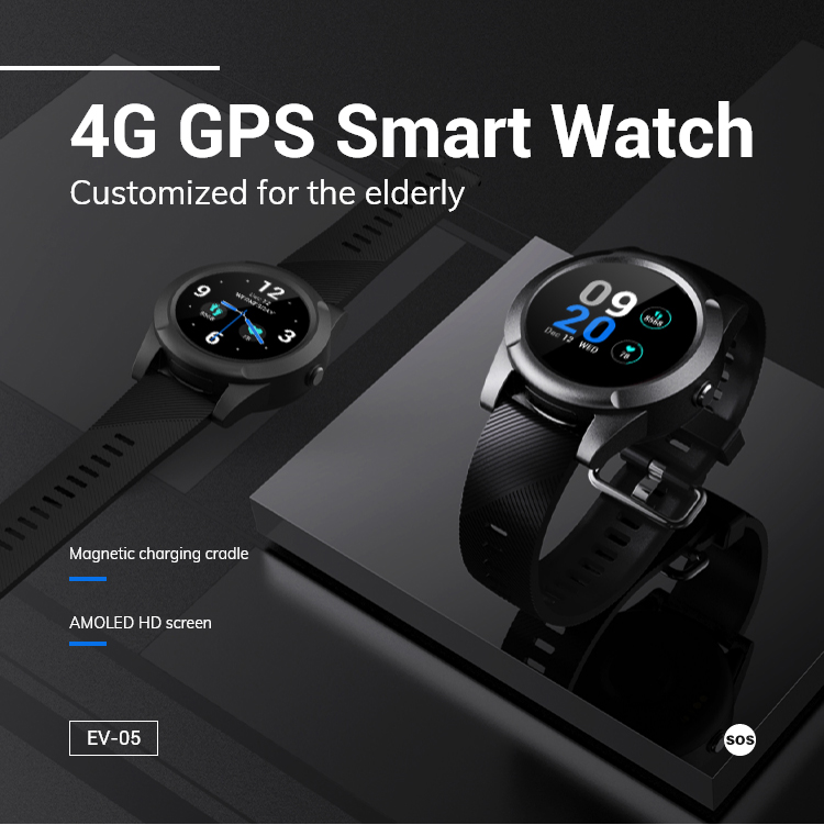 Montre connectée GPS pour seni - Fall Detection Watch avis et prix