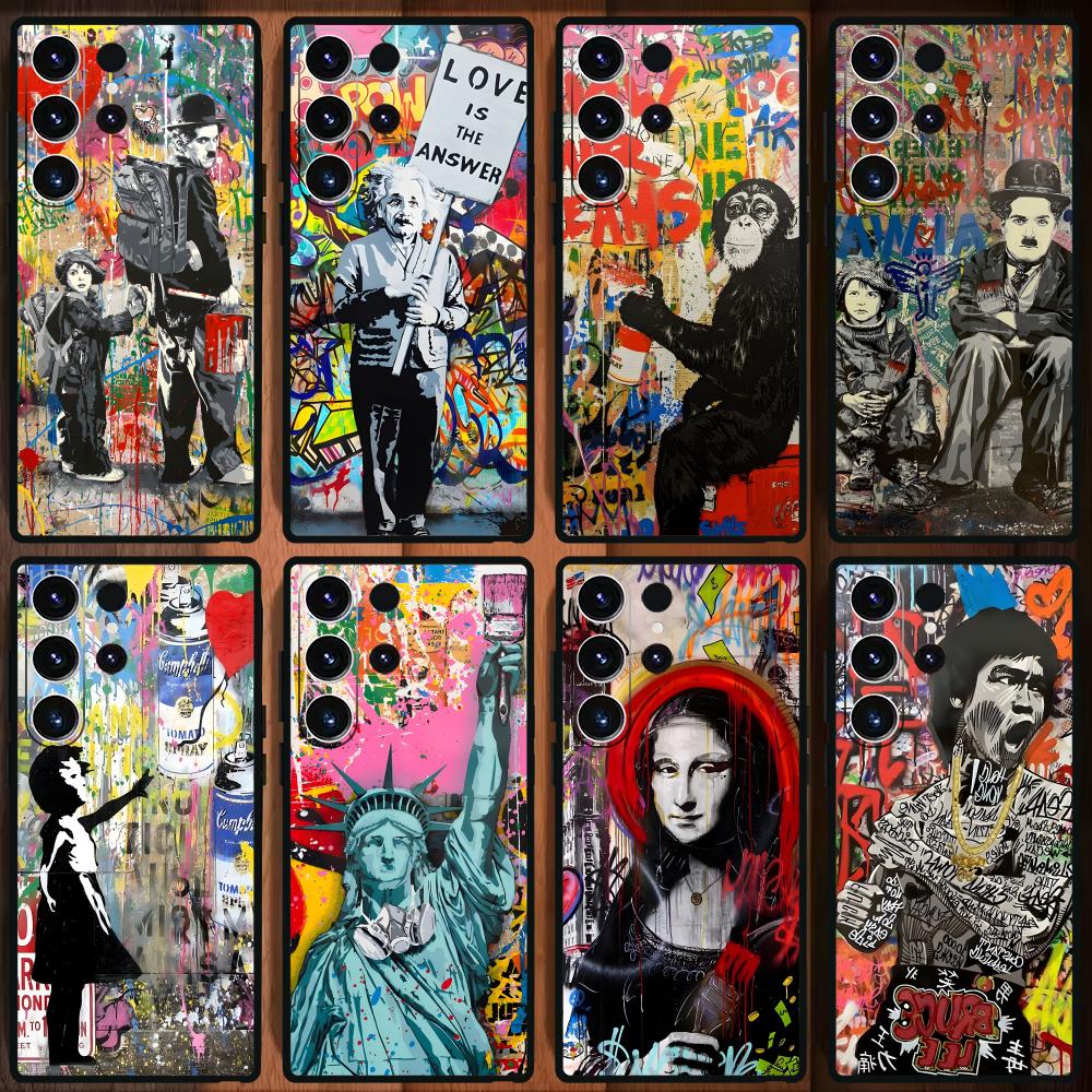 Banksy Graffiti Art coque de t - Samsung Galaxy S25 avis et prix