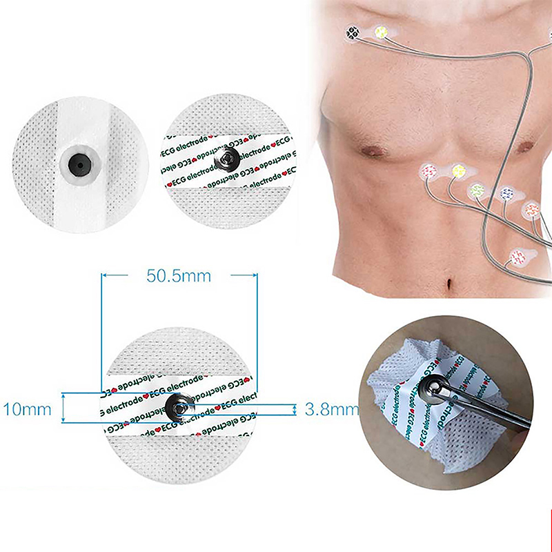 50 pièces/sac Patchs d'électro - Ecg Patch Monitor avis et prix