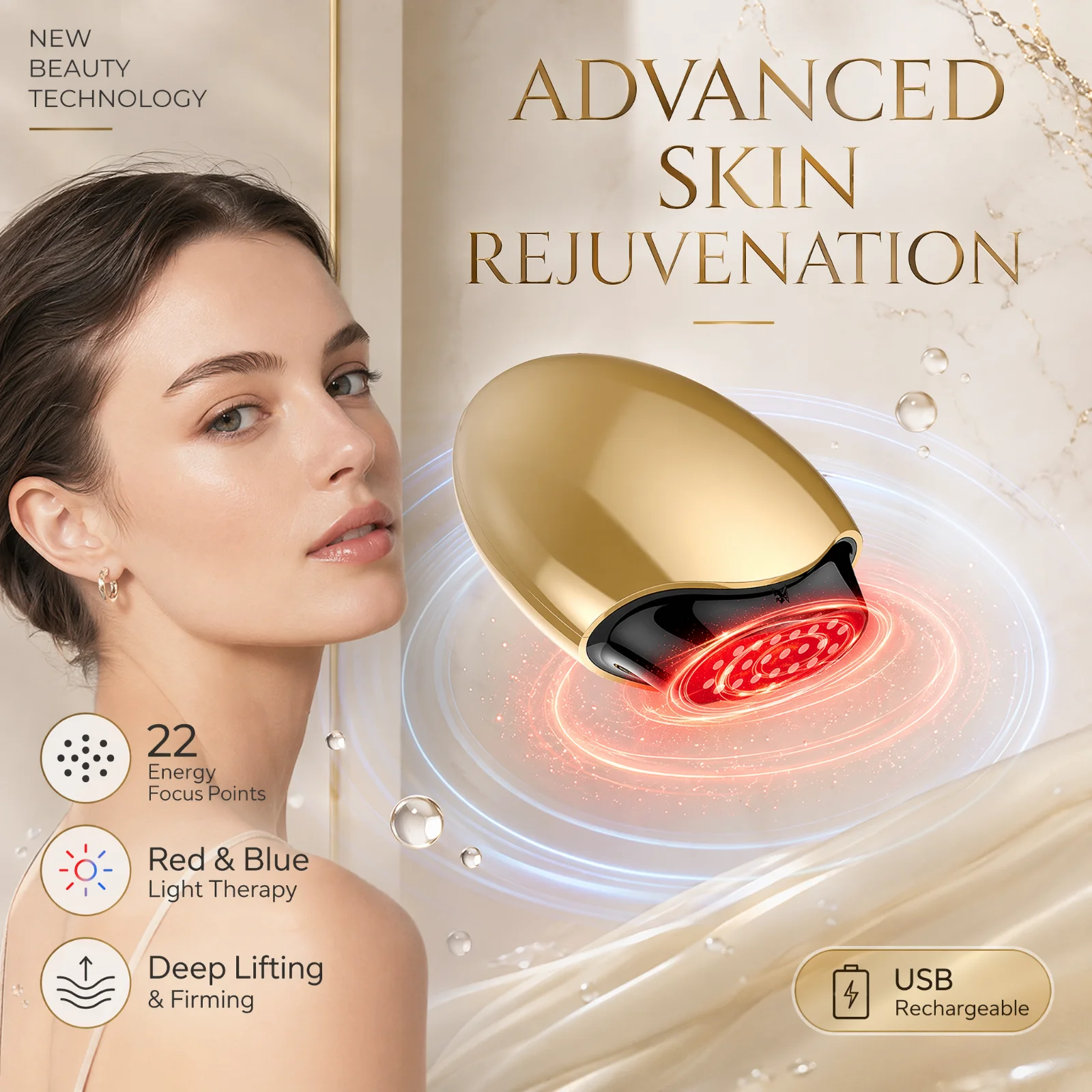 Appareil de beauté au collagèn - Galvanic Skin Sensor avis et prix