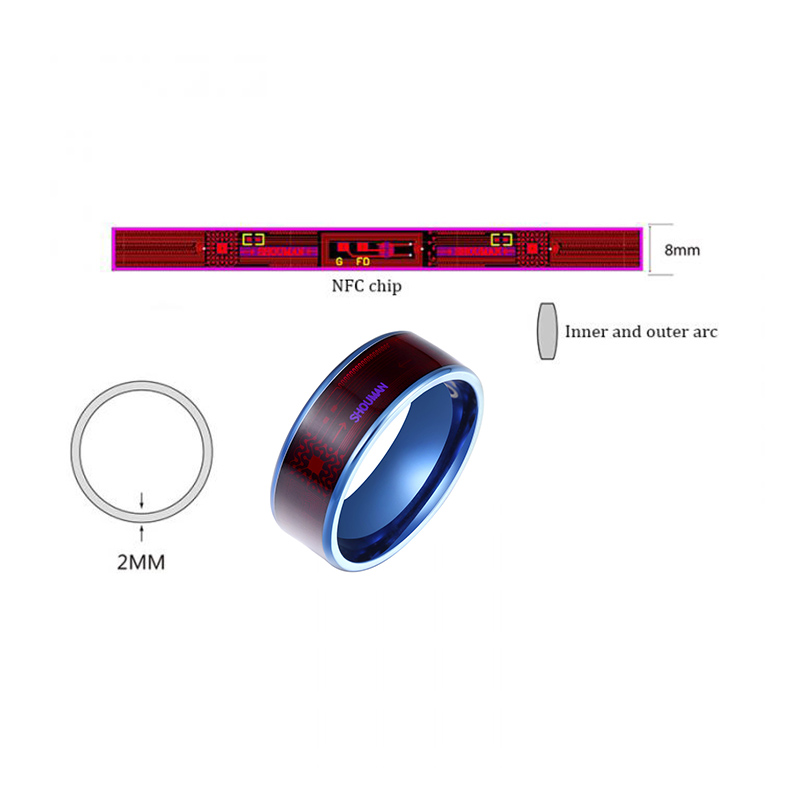 Bague numérique intelligente N - Smart Ring Nfc Pay avis et prix