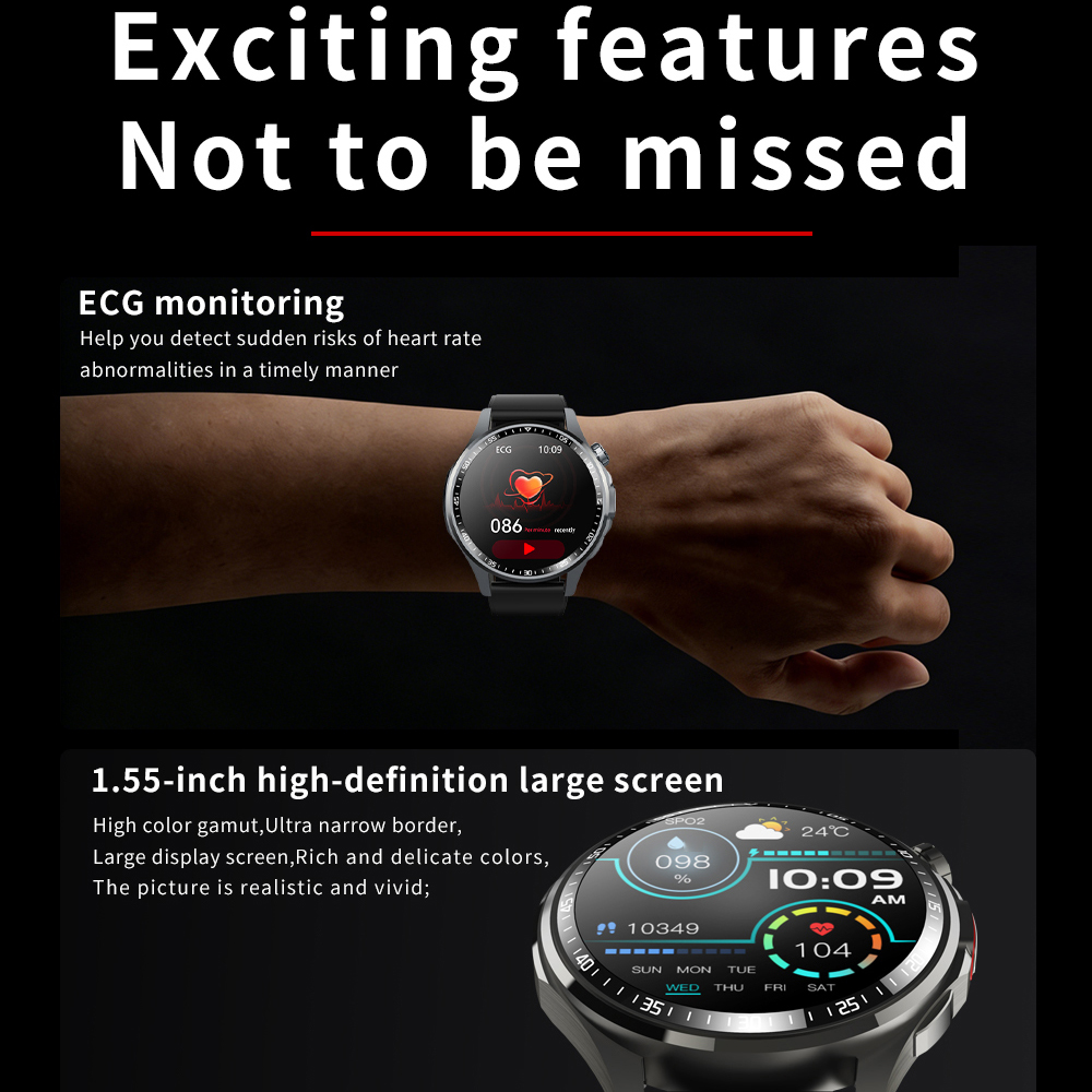 Montre connectée de sport et d - Fall Detection Watch avis et prix
