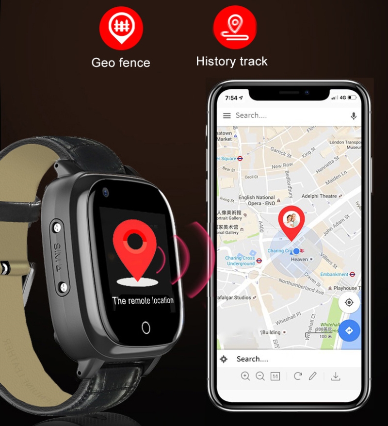 Montre connectée pour personne - Fall Detection Watch avis et prix