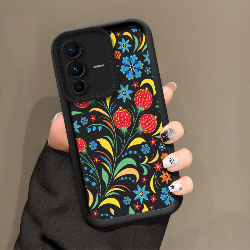 Coque de téléphone à fleurs, é - Vivo V40 avis et prix